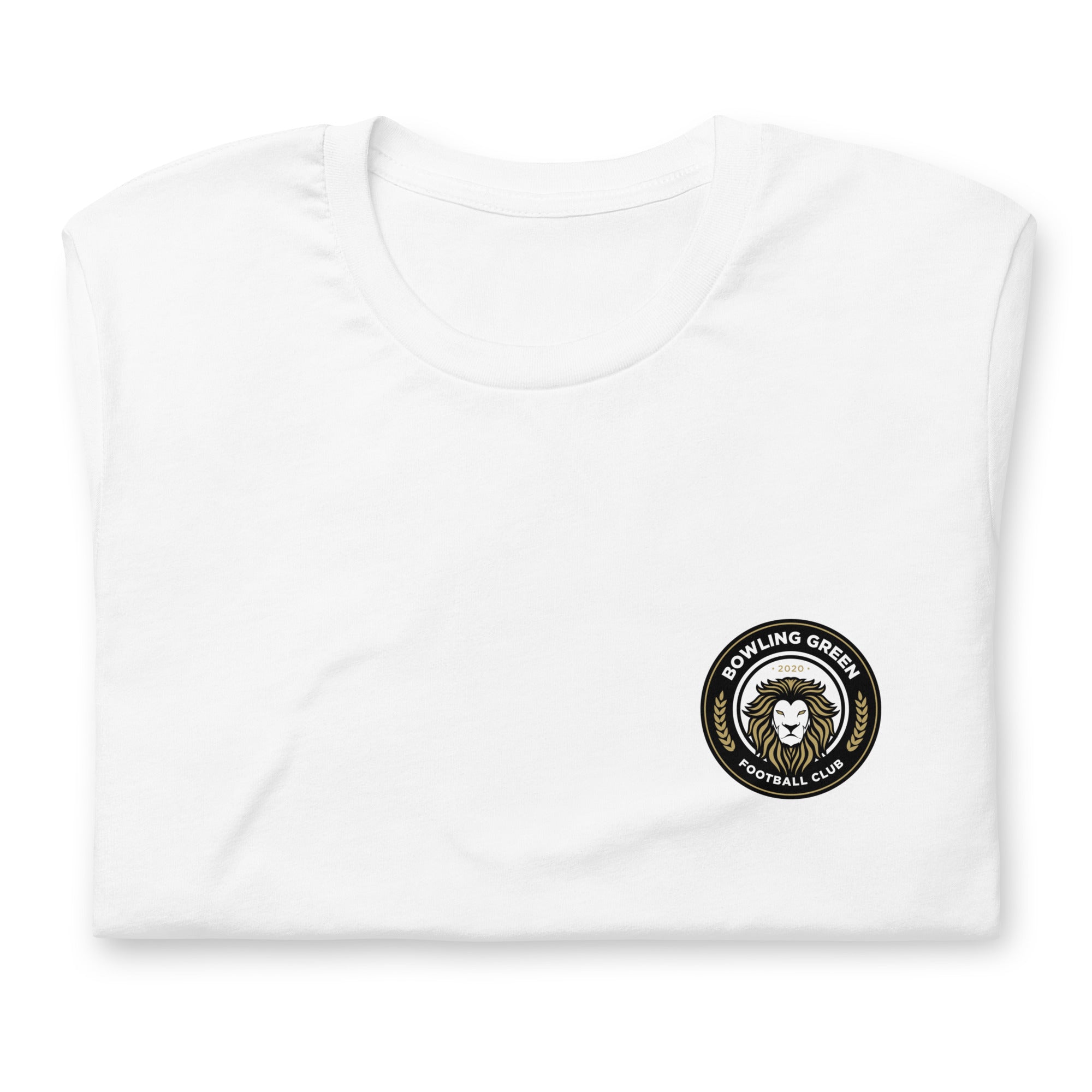 camiseta BGFC con logo pequeño